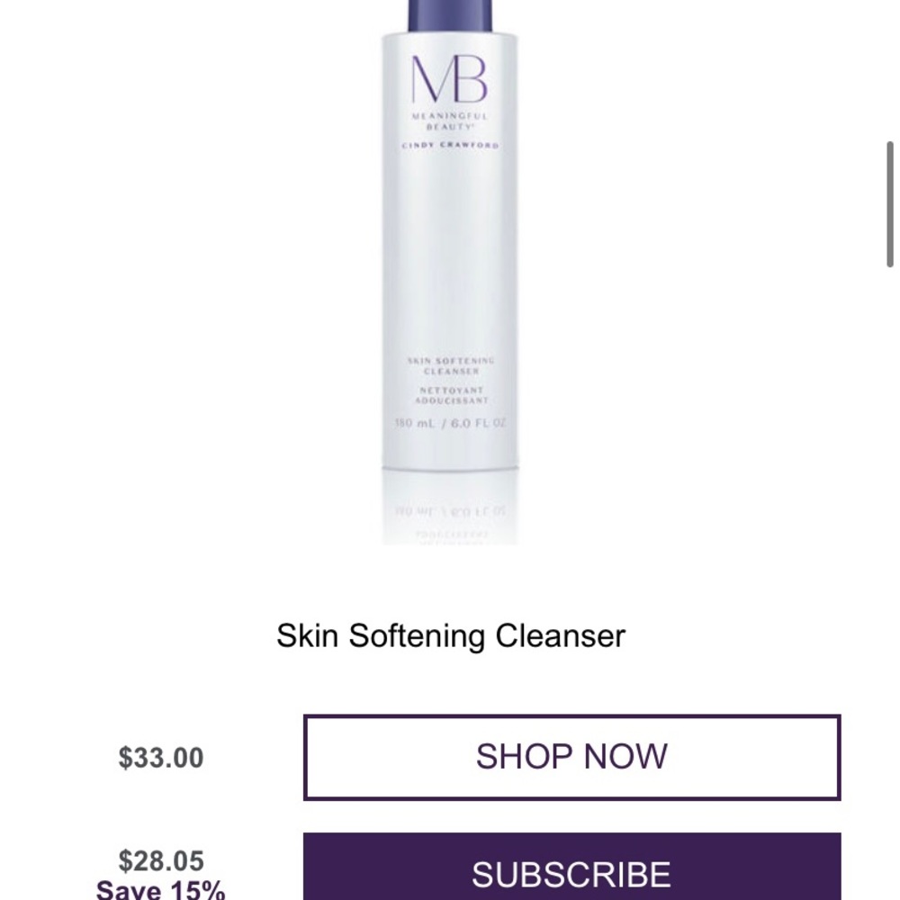 Meaningful Beauty Skin Softening Cleanser
